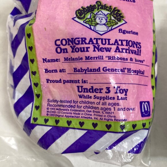 Vintage McDonalds Happy Meal Lot 80s 90s Cabbage Patch Catwoman Bugs Bunny - Picture 4 of 8